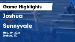 Joshua  vs Sunnyvale  Game Highlights - Nov. 19, 2021