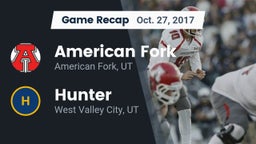 Recap: American Fork  vs. Hunter  2017