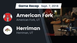 Recap: American Fork  vs. Herriman  2018