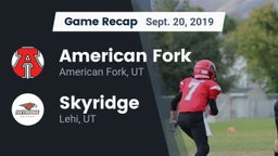 Recap: American Fork  vs. Skyridge  2019
