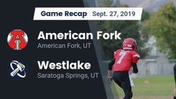 Recap: American Fork  vs. Westlake  2019