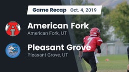 Recap: American Fork  vs. Pleasant Grove  2019