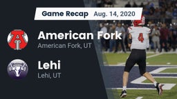 Recap: American Fork  vs. Lehi  2020