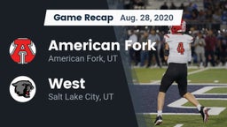 Recap: American Fork  vs. West  2020