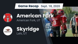 Recap: American Fork  vs. Skyridge  2020