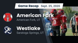 Recap: American Fork  vs. Westlake  2020