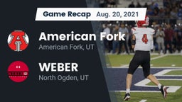 Recap: American Fork  vs. WEBER  2021