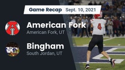 Recap: American Fork  vs. Bingham  2021