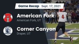 Recap: American Fork  vs. Corner Canyon  2021