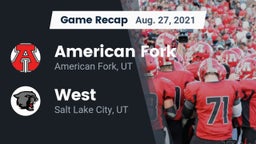 Recap: American Fork  vs. West  2021