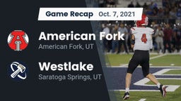 Recap: American Fork  vs. Westlake  2021