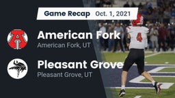 Recap: American Fork  vs. Pleasant Grove  2021
