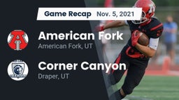 Recap: American Fork  vs. Corner Canyon  2021