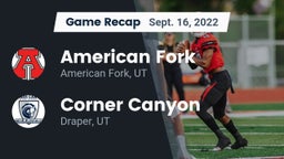 Recap: American Fork  vs. Corner Canyon  2022