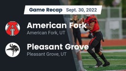 Recap: American Fork  vs. Pleasant Grove  2022