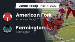 Recap: American Fork  vs. Farmington  2022