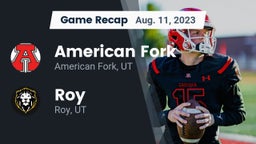 Recap: American Fork  vs. Roy  2023