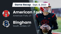 Recap: American Fork  vs. Bingham  2023