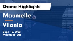 Maumelle  vs Vilonia  Game Highlights - Sept. 15, 2022