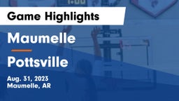 Maumelle  vs Pottsville  Game Highlights - Aug. 31, 2023