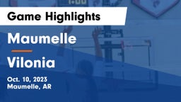 Maumelle  vs Vilonia  Game Highlights - Oct. 10, 2023