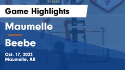 Maumelle  vs Beebe  Game Highlights - Oct. 17, 2023