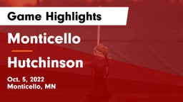 Monticello  vs Hutchinson  Game Highlights - Oct. 5, 2022