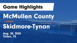 McMullen County  vs Skidmore-Tynan  Game Highlights - Aug. 28, 2020
