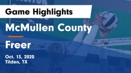 McMullen County  vs Freer  Game Highlights - Oct. 13, 2020