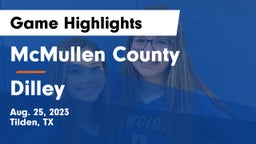 McMullen County  vs Dilley Game Highlights - Aug. 25, 2023