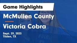 McMullen County  vs Victoria Cobra Game Highlights - Sept. 29, 2023
