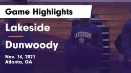 Lakeside  vs Dunwoody  Game Highlights - Nov. 16, 2021