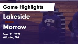 Lakeside  vs Morrow  Game Highlights - Jan. 21, 2022