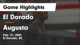 El Dorado  vs Augusta  Game Highlights - Feb. 21, 2020