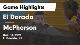 El Dorado  vs McPherson  Game Highlights - Dec. 14, 2021