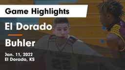 El Dorado  vs Buhler  Game Highlights - Jan. 11, 2022