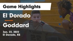 El Dorado  vs Goddard  Game Highlights - Jan. 22, 2022