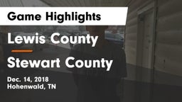 Lewis County  vs Stewart County  Game Highlights - Dec. 14, 2018