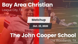 Matchup: Bay Area Christian vs. The John Cooper School 2020