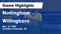 Nottingham  vs Willingboro  Game Highlights - Dec. 16, 2023