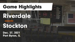 Riverdale  vs Stockton  Game Highlights - Dec. 27, 2021