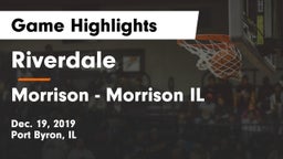 Riverdale  vs Morrison  - Morrison IL Game Highlights - Dec. 19, 2019