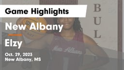 New Albany  vs Elzy  Game Highlights - Oct. 29, 2023