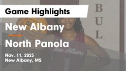 New Albany  vs North Panola  Game Highlights - Nov. 11, 2023