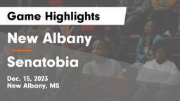 New Albany  vs Senatobia Game Highlights - Dec. 15, 2023