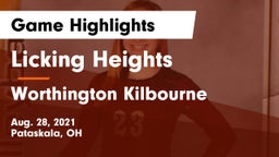 Licking Heights  vs Worthington Kilbourne  Game Highlights - Aug. 28, 2021