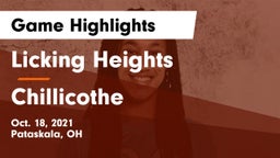 Licking Heights  vs Chillicothe  Game Highlights - Oct. 18, 2021