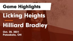 Licking Heights  vs Hilliard Bradley  Game Highlights - Oct. 20, 2021