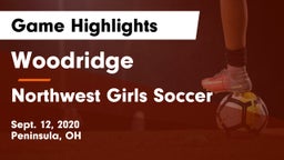 Woodridge  vs Northwest  Girls Soccer Game Highlights - Sept. 12, 2020