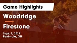 Woodridge  vs Firestone  Game Highlights - Sept. 2, 2021